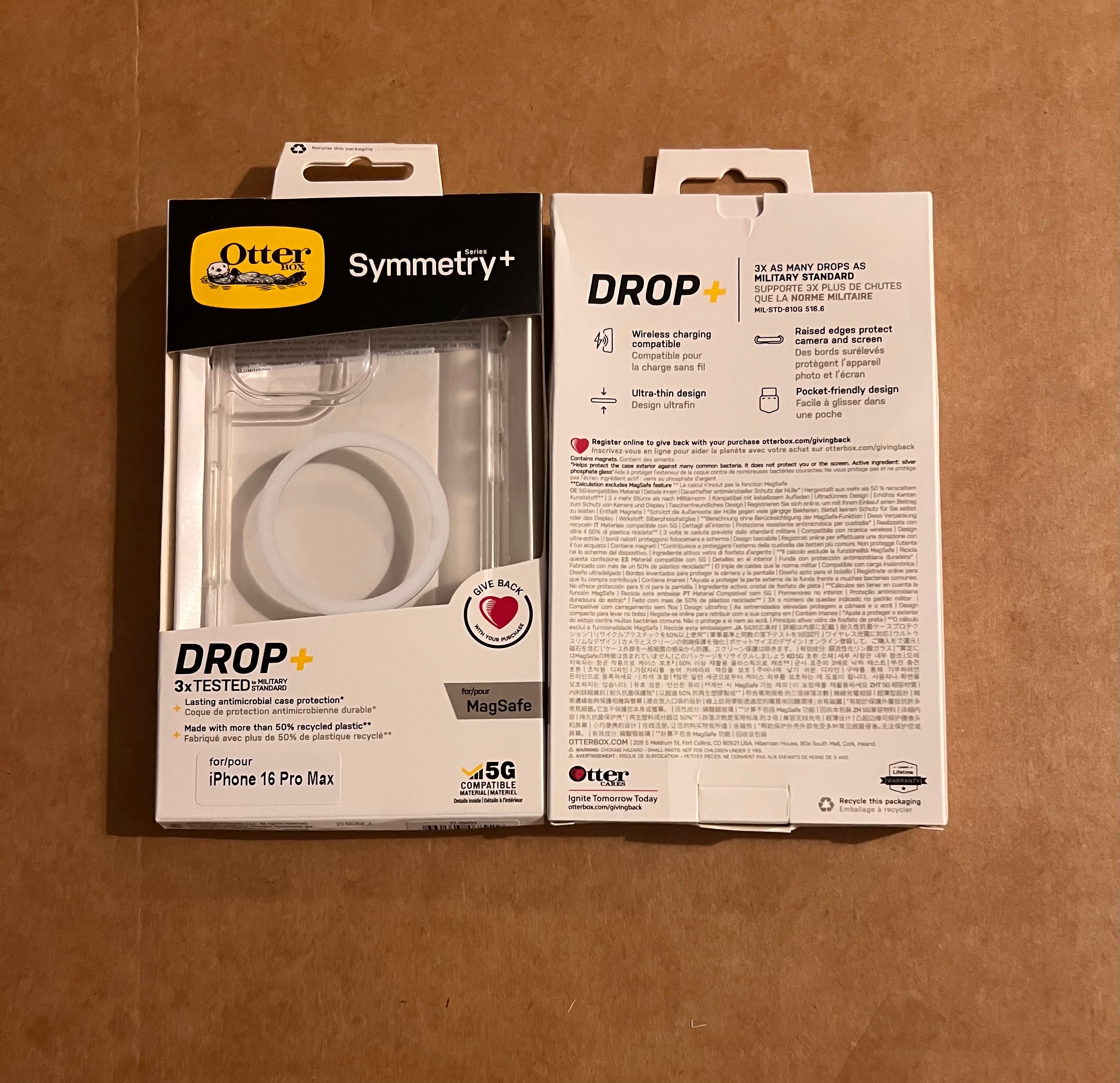 OtterBox Symmetry+ Clear Collections Phone Case- for Apple iPhone 16 Series OtterBox Symmetry+ Clear Collections Phone Case- for Apple iPhone 16 Series